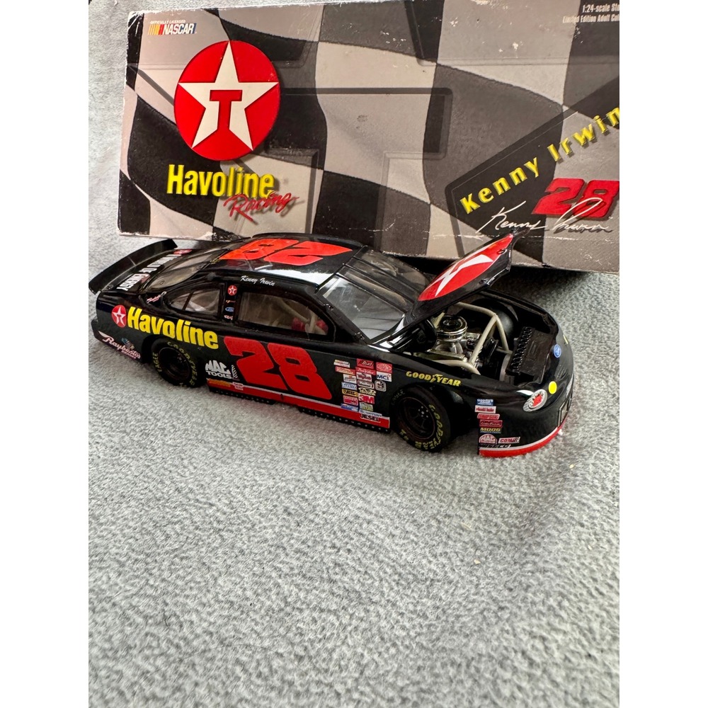 Action Kenny Irwin #28 Havoline Texaco 1999 Ford Taurus 1:24 Diecast Stock Car